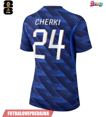 Lacne Ženy Futbalové dres Francúzsko Rayan Cherki #24 MS 2026 Krátky Rukáv - Domáci